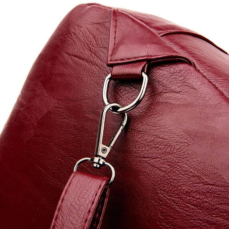 Hochwertiger Damen Rucksack aus echtem, wasserdichtem Leder. Elegant und robust für jeden Tag.