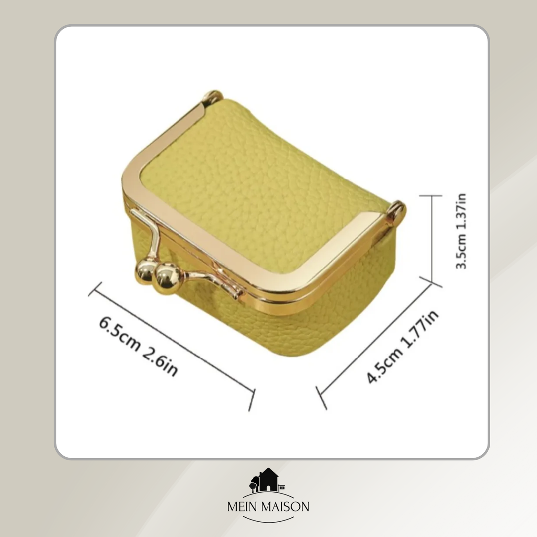 Reise Schmuckkästchen mit Fächern für Ringe, Ketten, Ohrringe; sicherer Schmuck Organizer Damen.
