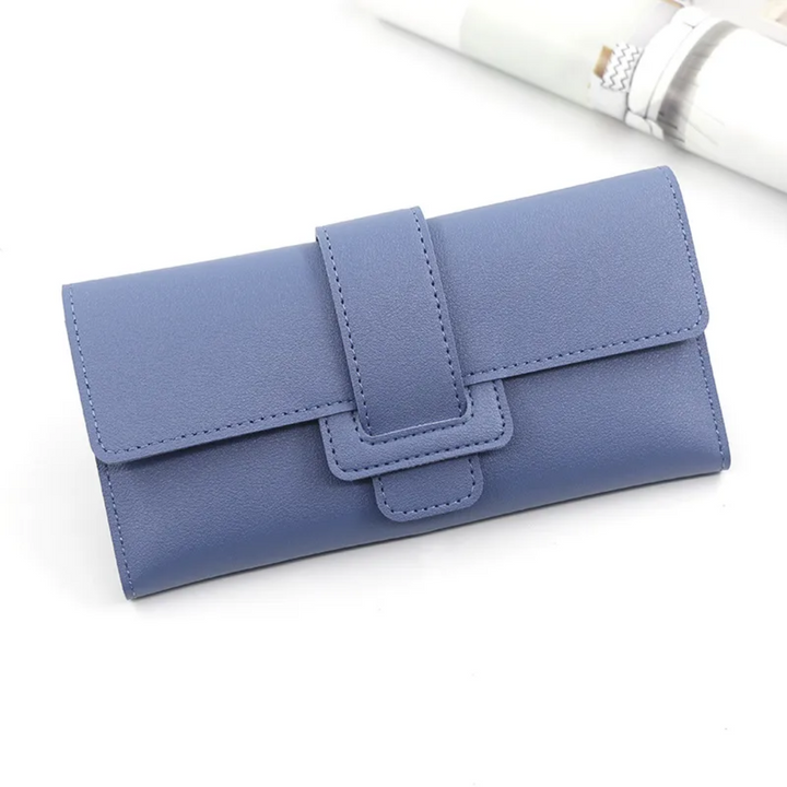 Elegante, lange Geldbörse für Unisex. Minimalistisches Design, ideal für Geschäftsleute & Stil-Liebhaber.