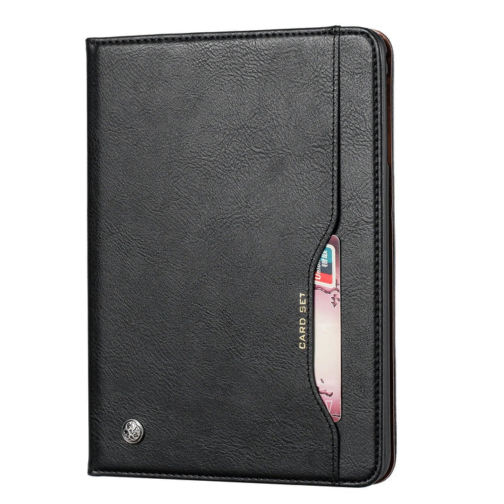 Premium Leder Flip Case für iPad, stilvolle und robuste Tablet Hülle mit praktischem Design.