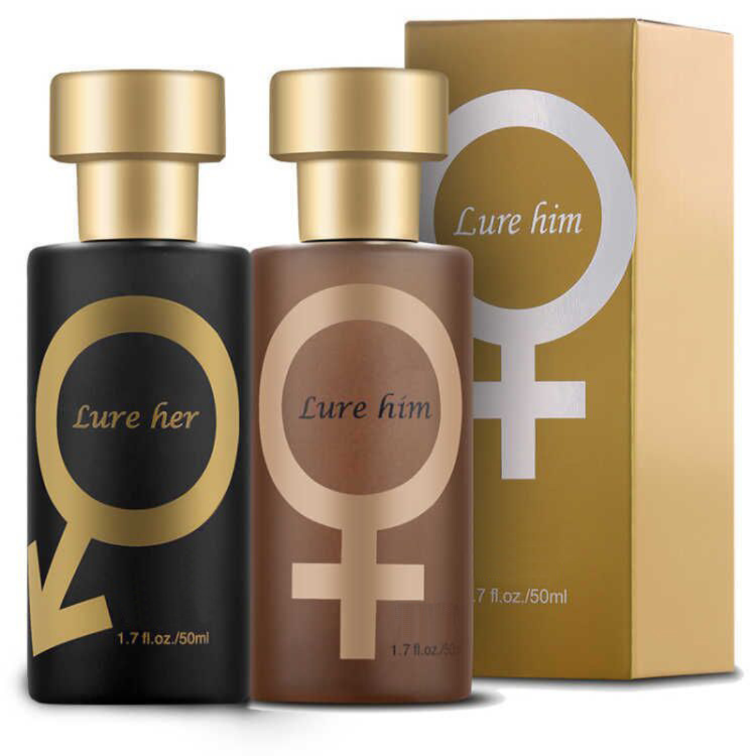 Männer Pheromon Parfüm in modernem Flakon. Dieser Duft steigert Anziehungskraft, Charme und Selbstbewusstsein.