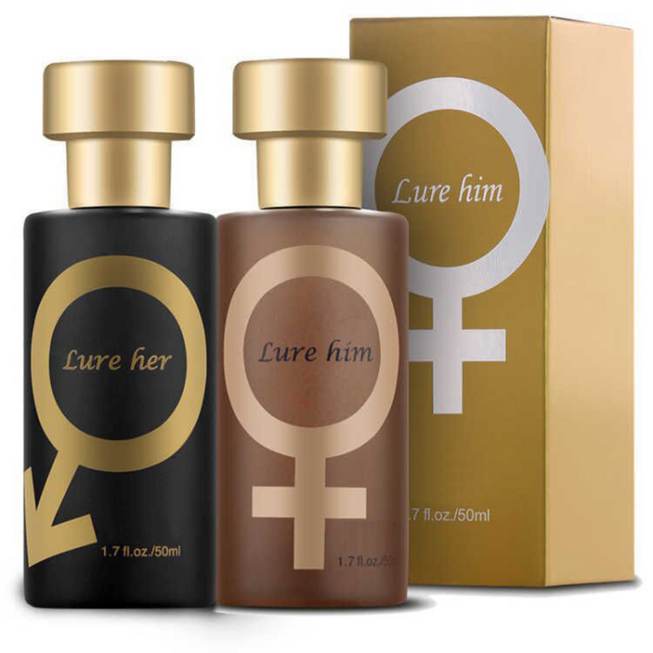 Männer Pheromon Parfüm in modernem Flakon. Dieser Duft steigert Anziehungskraft, Charme und Selbstbewusstsein.