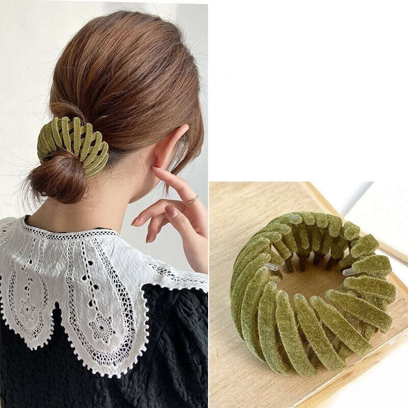 Eleganter Haar-Clip für Damen, der schnelle und modische Haar-Styling-Lösungen für perfekte Dutts bietet.