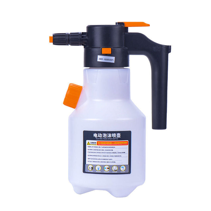 Effiziente 2L elektrische Schaumsprühflasche für schnelle Autowäsche und professionelle Fahrzeugreinigung.