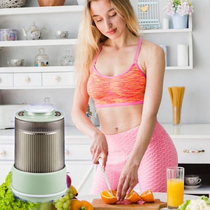 Elektrische Mühle mit innovativer Doppel-Schicht-Technologie für feines und grobes Mahlgut.