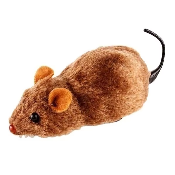 Katzenspielzeug: Bewegliche elektrische Spielmaus, ideal für interaktiven Jagdspaß und Auslastung.