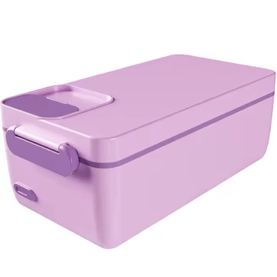 Akkubetriebene elektrische Lunchbox für warme Mahlzeiten – ideal für unterwegs, Reisen & Outdoor-Abenteuer.