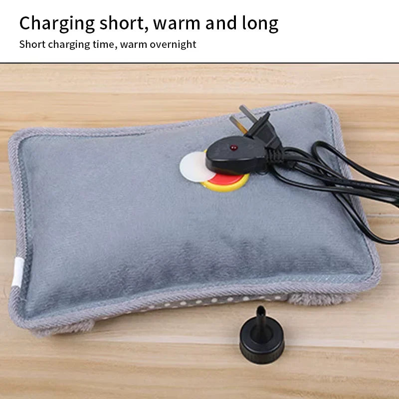 Kuschelig weiches elektrisches Heizkissen, ideal als Handwärmer und Wärmespender für kalte Wintertage.