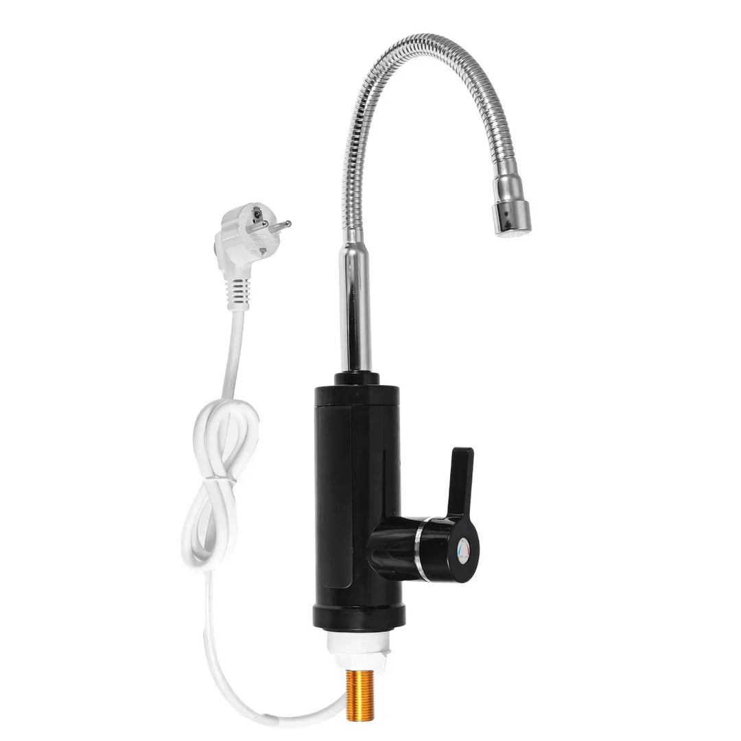 Elektrischer 3000W Küchenwasserhahn mit Sofort-Warmwasser, energieeffizient für moderne Haushalte.