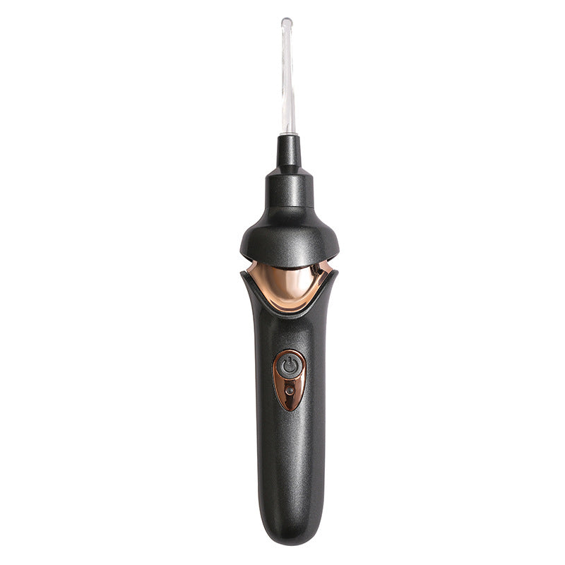 Der 5-in-1 Ohrenreiniger bietet eine sanfte Alternative zur Wattestäbchen-Reinigung. USB-ladbar.