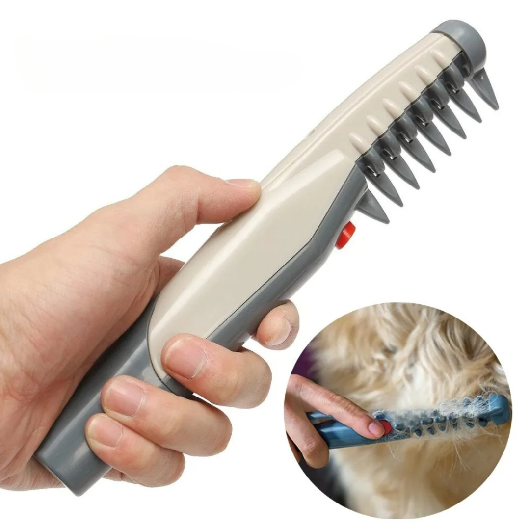 Schmerzfreier elektrischer Entfilzungs-Trimmer für Hunde & Katzen. Effiziente & sichere Tierhaarentfernung.