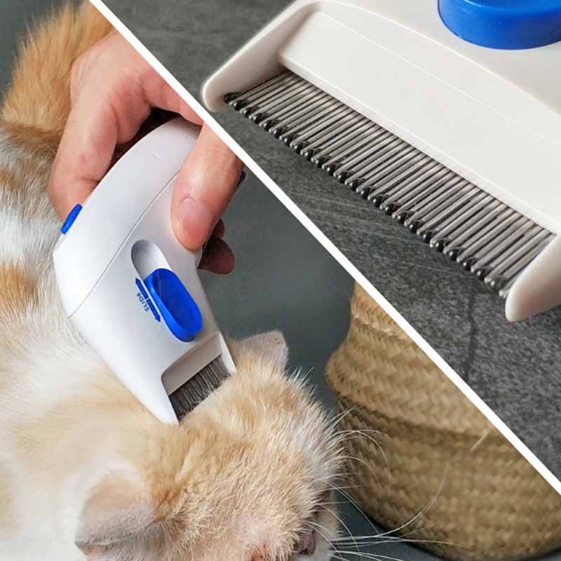 Elektrischer Flohentferner FleaZap für Katzen & Hunde. Effiziente, sanfte Flohbekämpfung ohne Chemie.