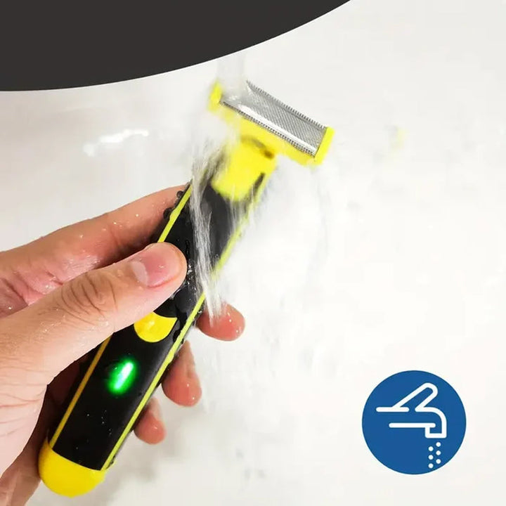 Präziser Ganzkörper-Elektrorasierer für Herren, trimmen & rasieren, wasserdicht für Nass- & Trocken.