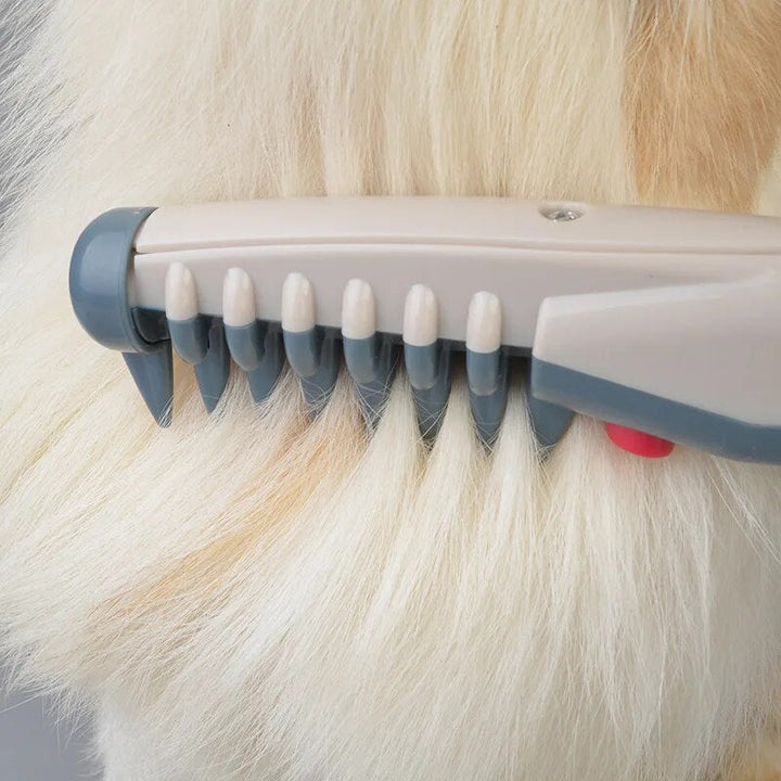 Leiser, kabelloser elektrischer Tierhaarschneider für komfortable Fellpflege bei Hunden und Katzen.