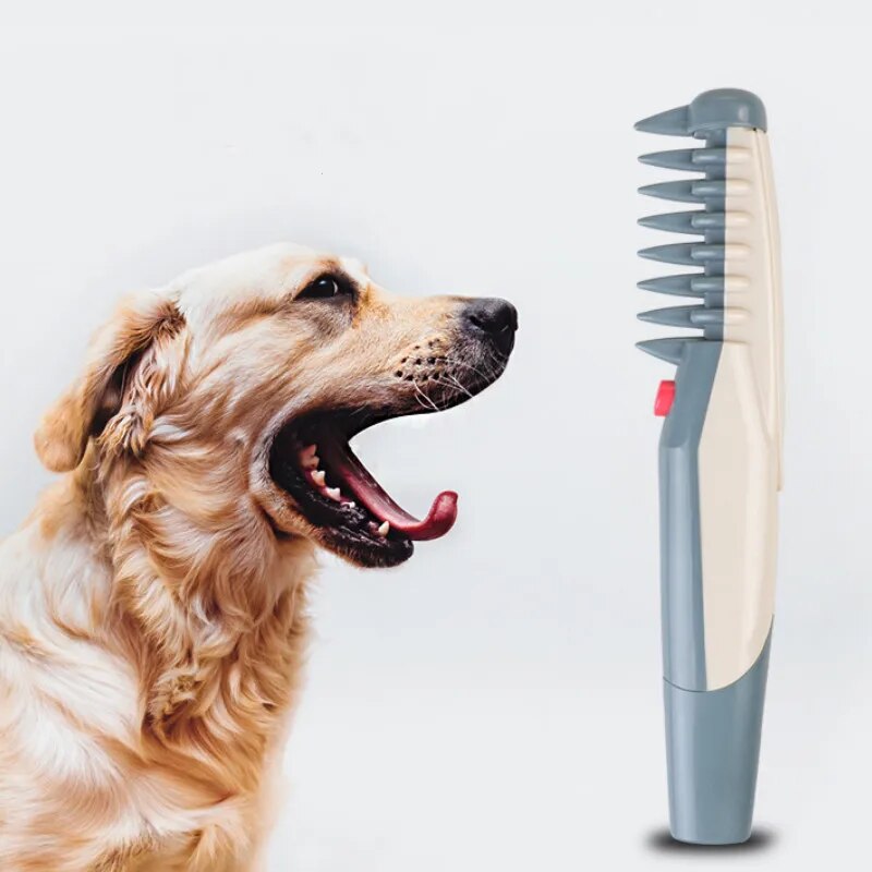 Detailansicht des elektrischen Hundetrimmers, ideal für präzise Fellpflege und Styling aller Rassen.