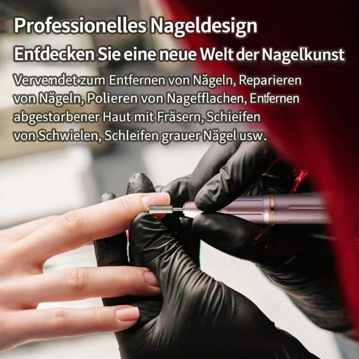 Moderner elektrischer Nagelfräser für Damen, optimale Nagelpflege & professionelle Nägel zuhause.