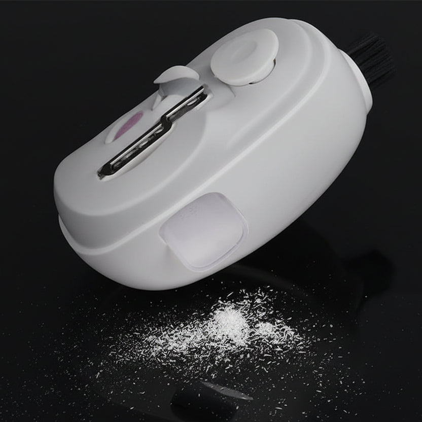 Ergonomischer elektrischer Nagelknipser, schneidet & poliert Nägel schonend und präzise.