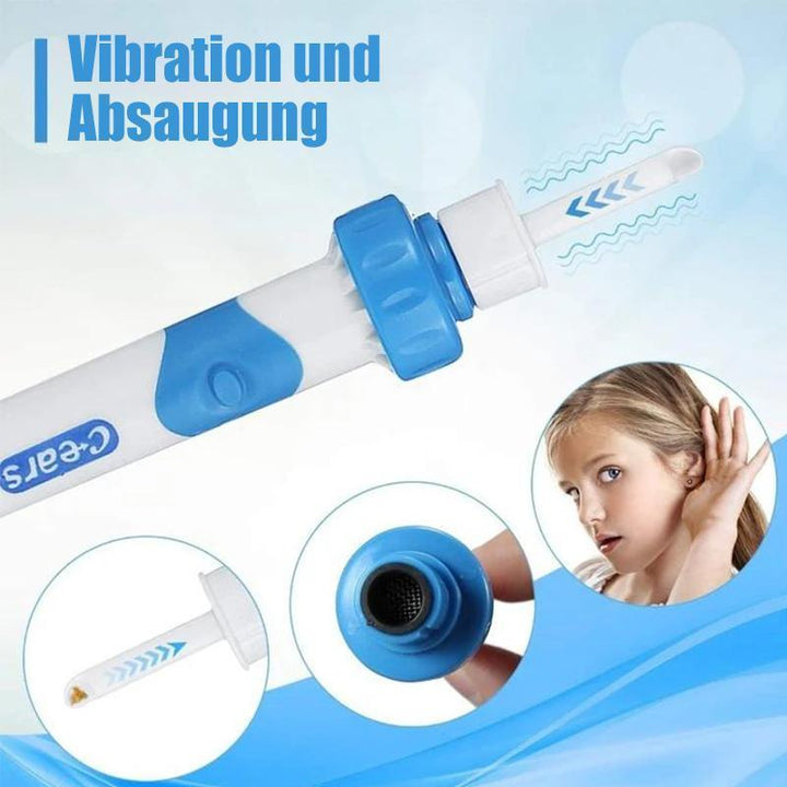 Elektrischer Ohrenschmalzentferner Staubsauger für sanfte, effektive Ohrreinigung und Hygiene.