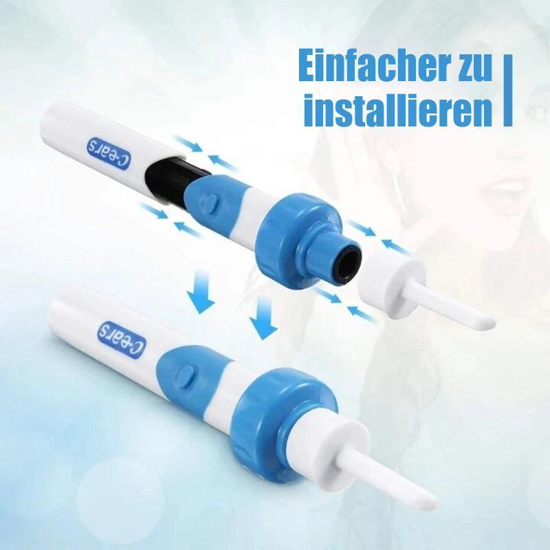 Sicherer, sanfter Ohrenschmalzentferner Staubsauger für schmerzfreie und effektive Ohrreinigung.
