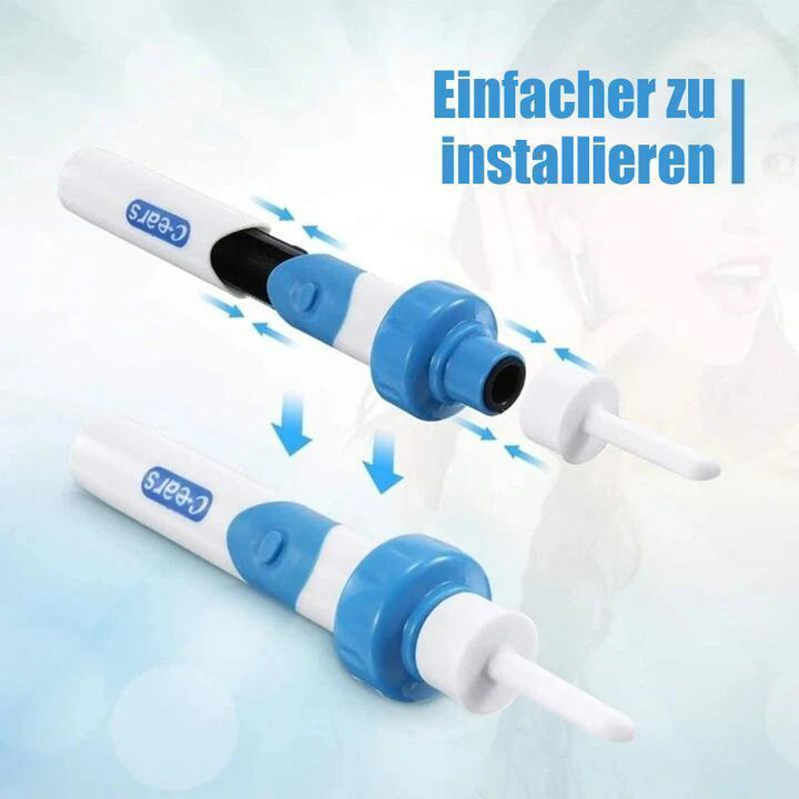 Sicherer, sanfter Ohrenschmalzentferner Staubsauger für schmerzfreie und effektive Ohrreinigung.