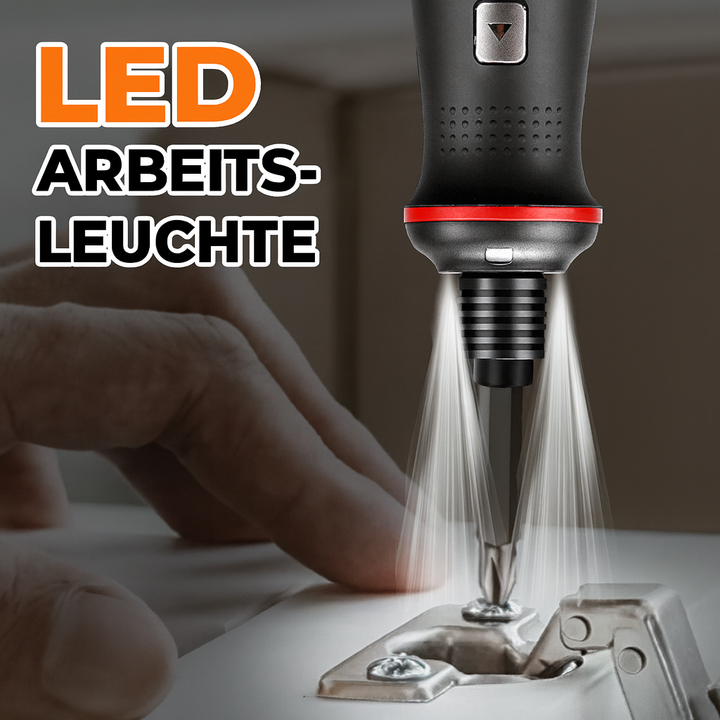 Umfassendes BitMeister Pro Präzisions-Schraubendreher Set im robusten Werkzeugkoffer für DIY & Profi-Reparaturen.