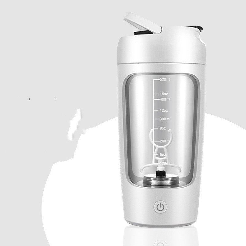 Der essenly™ elektrische Protein-Shaker garantiert perfekt glatte, klumpenfreie Drinks für Fitness & Sport.