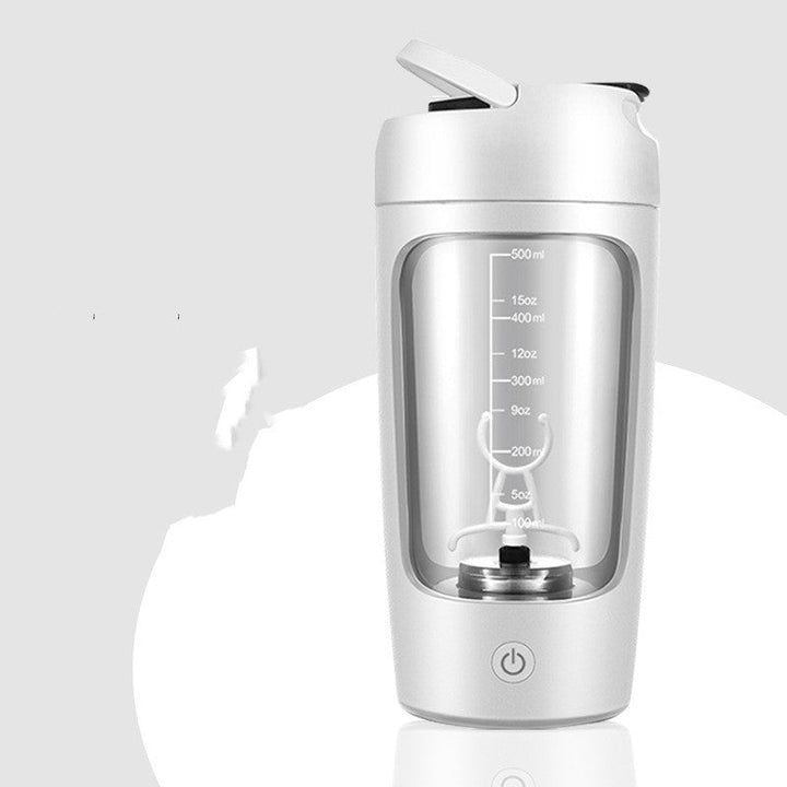 Der essenly™ elektrische Protein-Shaker garantiert perfekt glatte, klumpenfreie Drinks für Fitness & Sport.