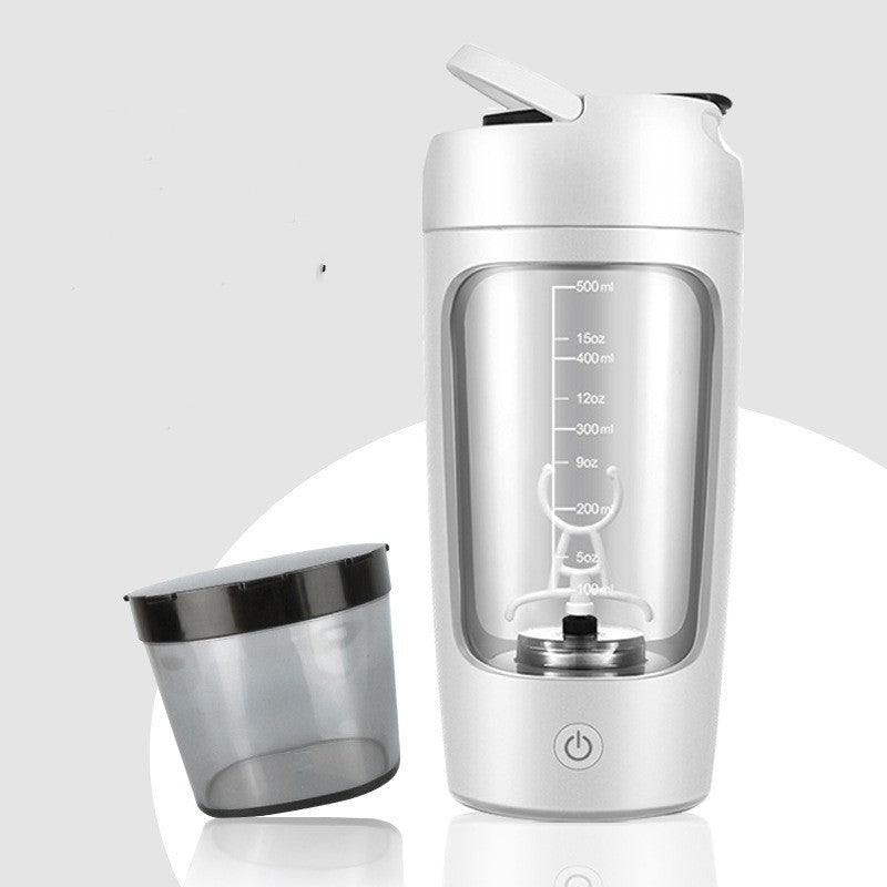 Kabelloser, USB-aufladbarer elektrischer Protein-Shaker. Perfekt für unterwegs, Fitness & Reisebecher.