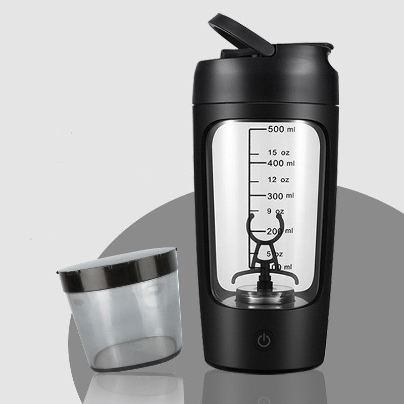 Leistungsstarker elektrischer Shaker für cremige, klumpenfreie Protein-Drinks & Smoothies. Ideal für Sport.