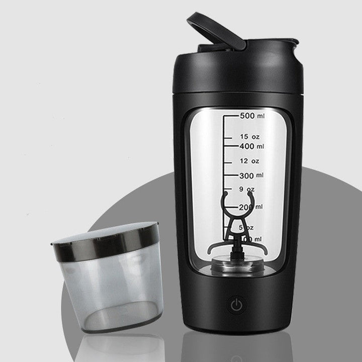 Leistungsstarker elektrischer Shaker für cremige, klumpenfreie Protein-Drinks & Smoothies. Ideal für Sport.