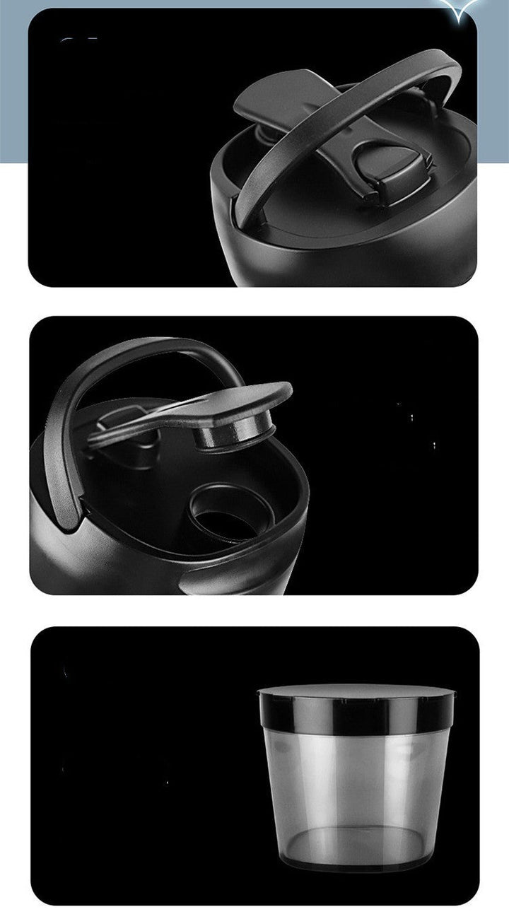 Praktischer elektrischer Shakerbecher, USB-aufladbar & kabellos. Mühelose Zubereitung von Proteinshakes.