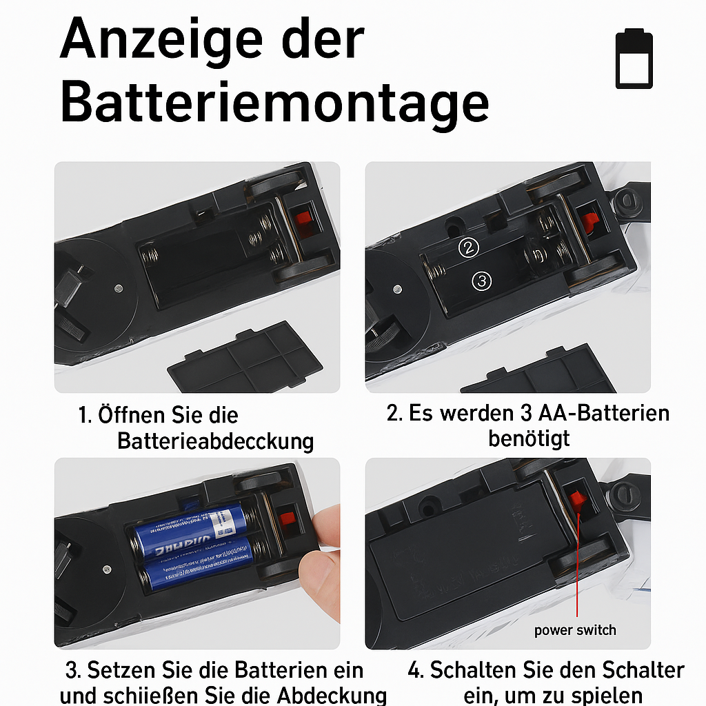 Schneller elektrischer Spielzeugzug, bringt rasante Abenteuer ins Kinderzimmer.