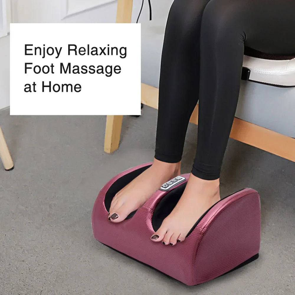 Komfortables Shiatsu-Fußmassagegerät mit integrierter Wärmetherapie für Wellness und Muskelentspannung.