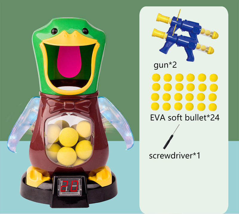 Perfektes Geschenk für Kinder: interaktives Entenschießen Zielspiel, fördert Koordination & Freude.