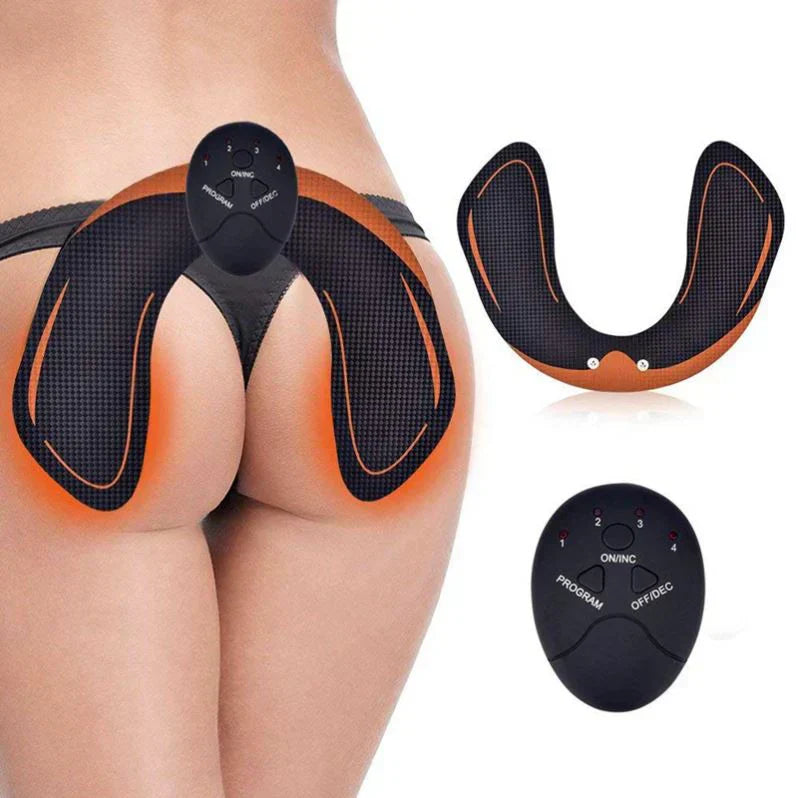 Vielseitiger EMS Muskeltrainer für Po & Bauch. Fördert Straffung, Bodyforming & Kurven formen.