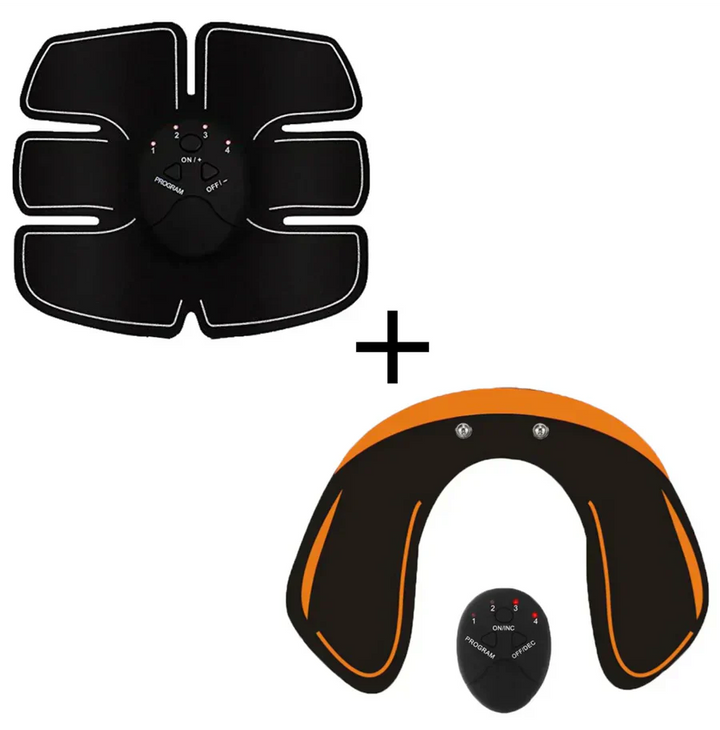 Dein Heimfitness-Begleiter: CurveSculpt EMS Po-Trainer für intensive Gesäßmuskelstimulation & Straffung.