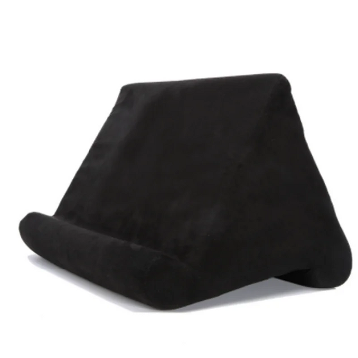 Stilvoller Tablet-Kissen-Halter fürs Wohnzimmer, ermöglicht freihändiges Surfen und Entspannen auf der Couch.