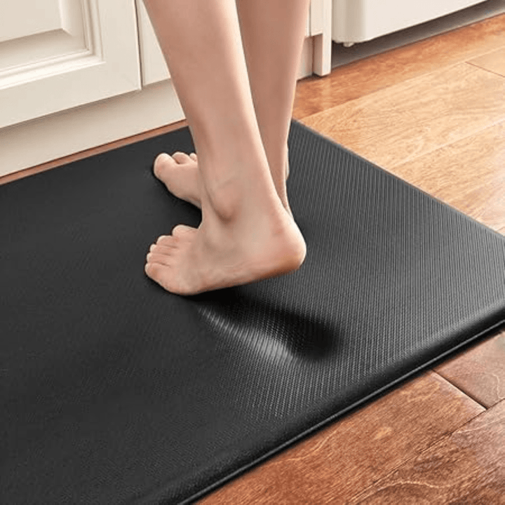 Rutschfeste ergonomische Küchenmatte, ideal für langes Stehen beim Kochen, Backen oder Abwaschen.