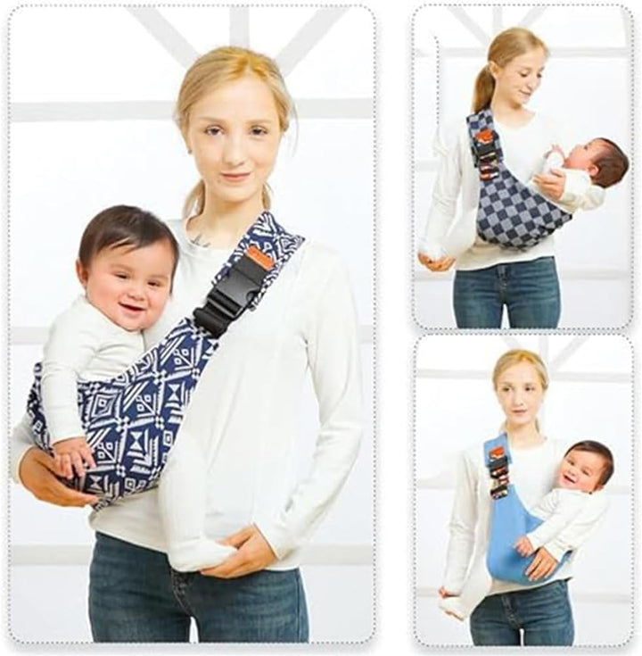 Rückenfreundliche Babytrage mit atmungsaktivem Mesh für Komfort im Alltag.