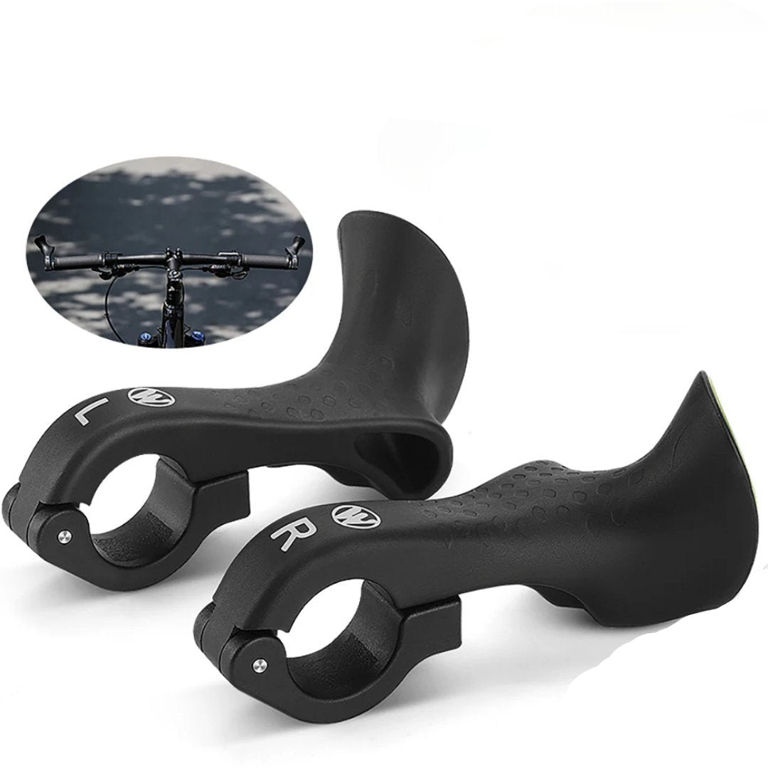 Ergonomische Fahrradgriffe für maximalen Komfort; rutschfestes Material & stoßdämpfendes Design für lange Fahrten.