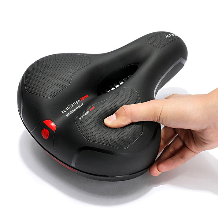 Ergonomischer Fahrradsattel für Damen & Herren; ideal für schmerzarme Fahrten & optimalen Komfort.