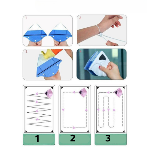 Der effektive Fensterreiniger sorgt für streifenfreie Sauberkeit auf Glasflächen. Ergonomisch & schnell für den Haushalt.