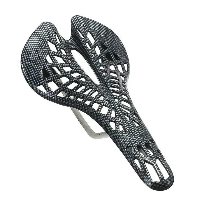 Langlebiger RideEase™ Fahrradsattel; leichtgewichtiges, robustes Design für Rennrad & Mountainbike.
