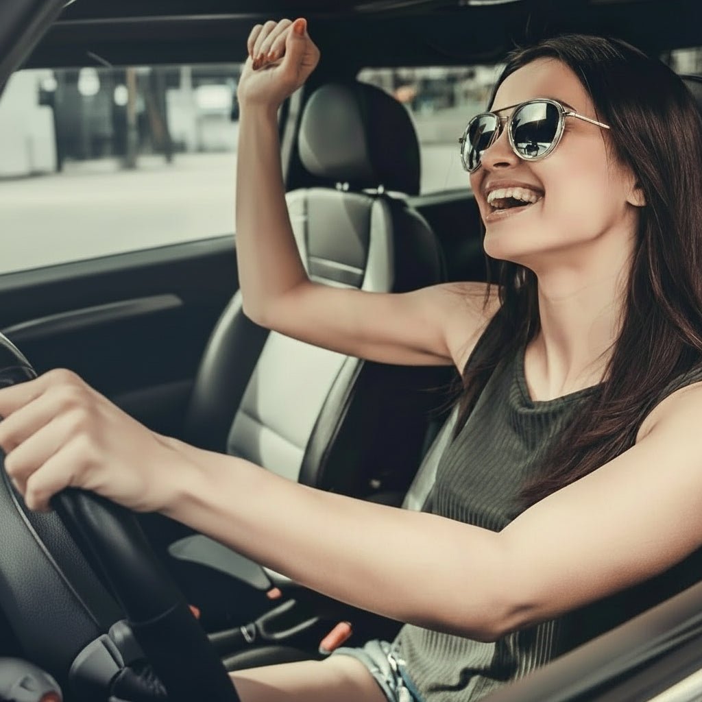 Schwarzes oder rotes ergonomisches Autokissen aus Memory-Schaum für die Lendenstütze, erhöht den Fahrkomfort.