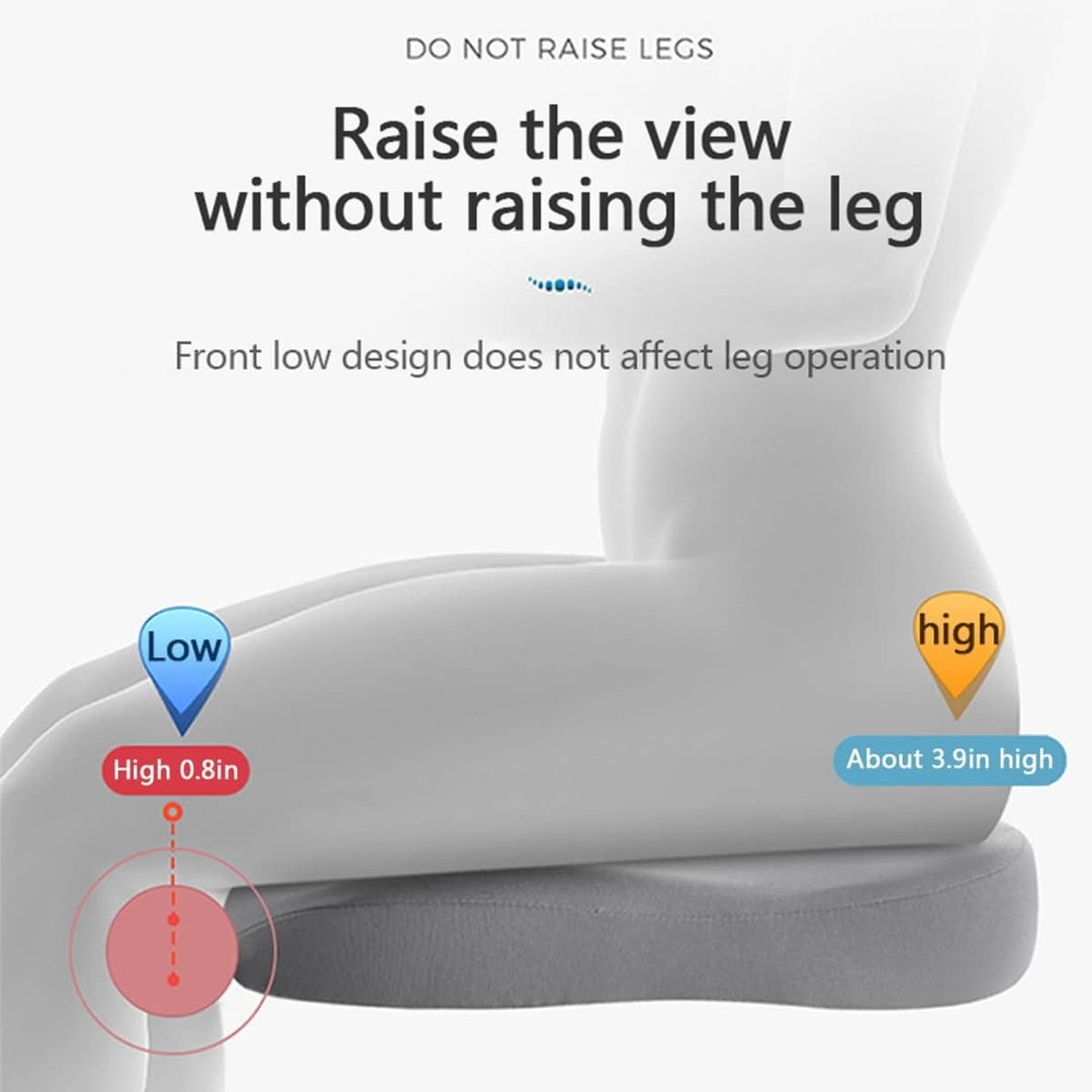 Sitzkissen zur Sichtverbesserung im Auto, ergonomisch & komfortabel, aus hochwertigem Memoryschaum.