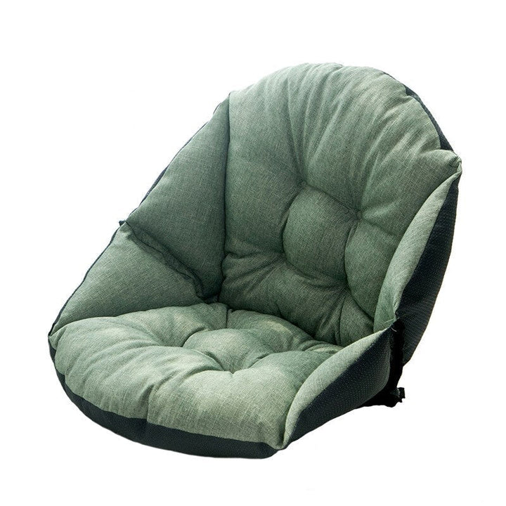 Profilansicht des ComfortRelief Sitzkissens, ergonomisches Design für Ischias-, Steißbein- & Rückenschmerzlinderung.