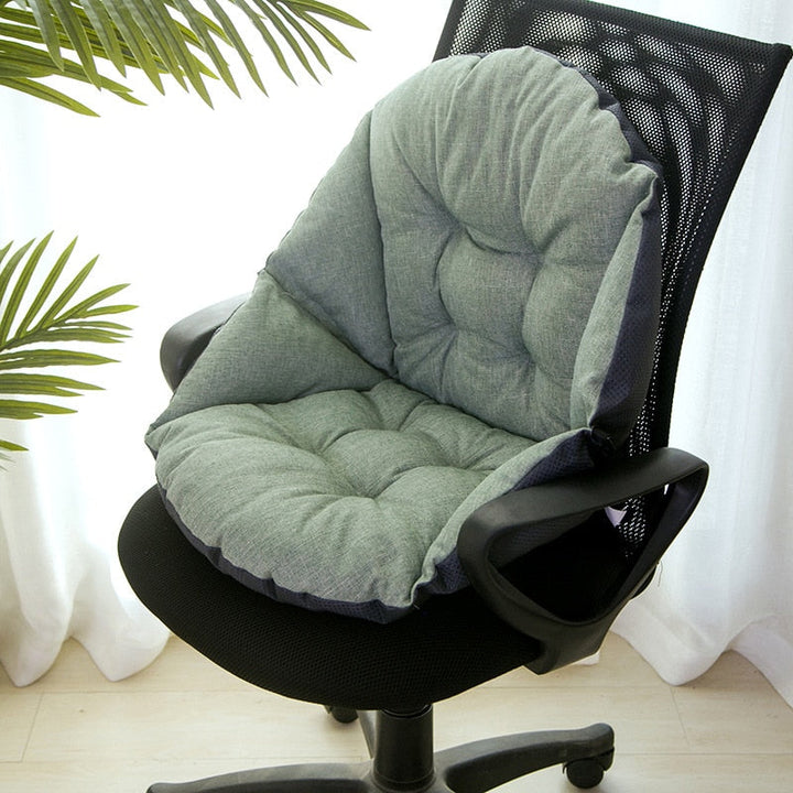 Therapeutisches ComfortRelief Sitzkissen, ideal für Büro, Auto & Zuhause, lindert Ischias- & Rückenschmerzen.