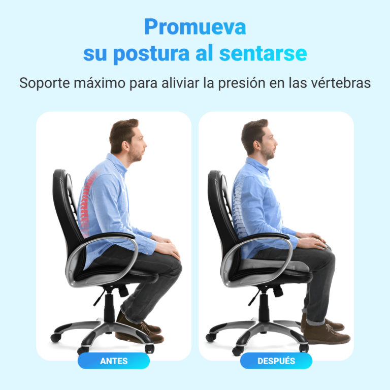 Ergonomisches Sitzkissen mit Gel-Technologie für optimalen Sitzkomfort und Druckentlastung, unisex Design.