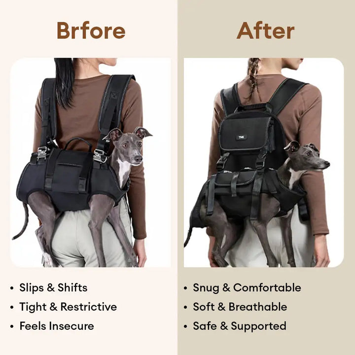 Ergonomisches Hundegeschirr mit robustem Design. Bietet sicheren Halt & Komfort für alle Abenteuer des Haustiers.