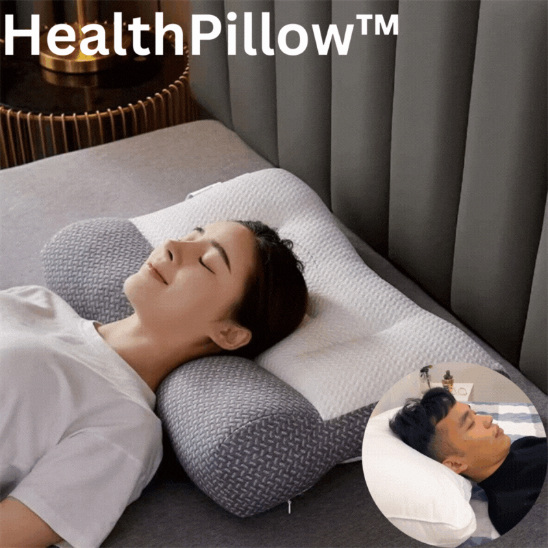 Ergonomisches Nackenkissen für optimale Nackenstütze und erholsamen Schlaf.